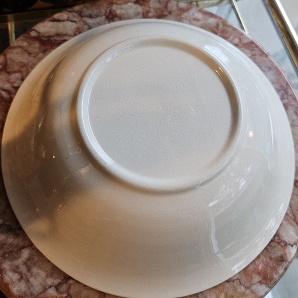 Vintage French Saxon China Soup Bowl - Picture 2 of 4